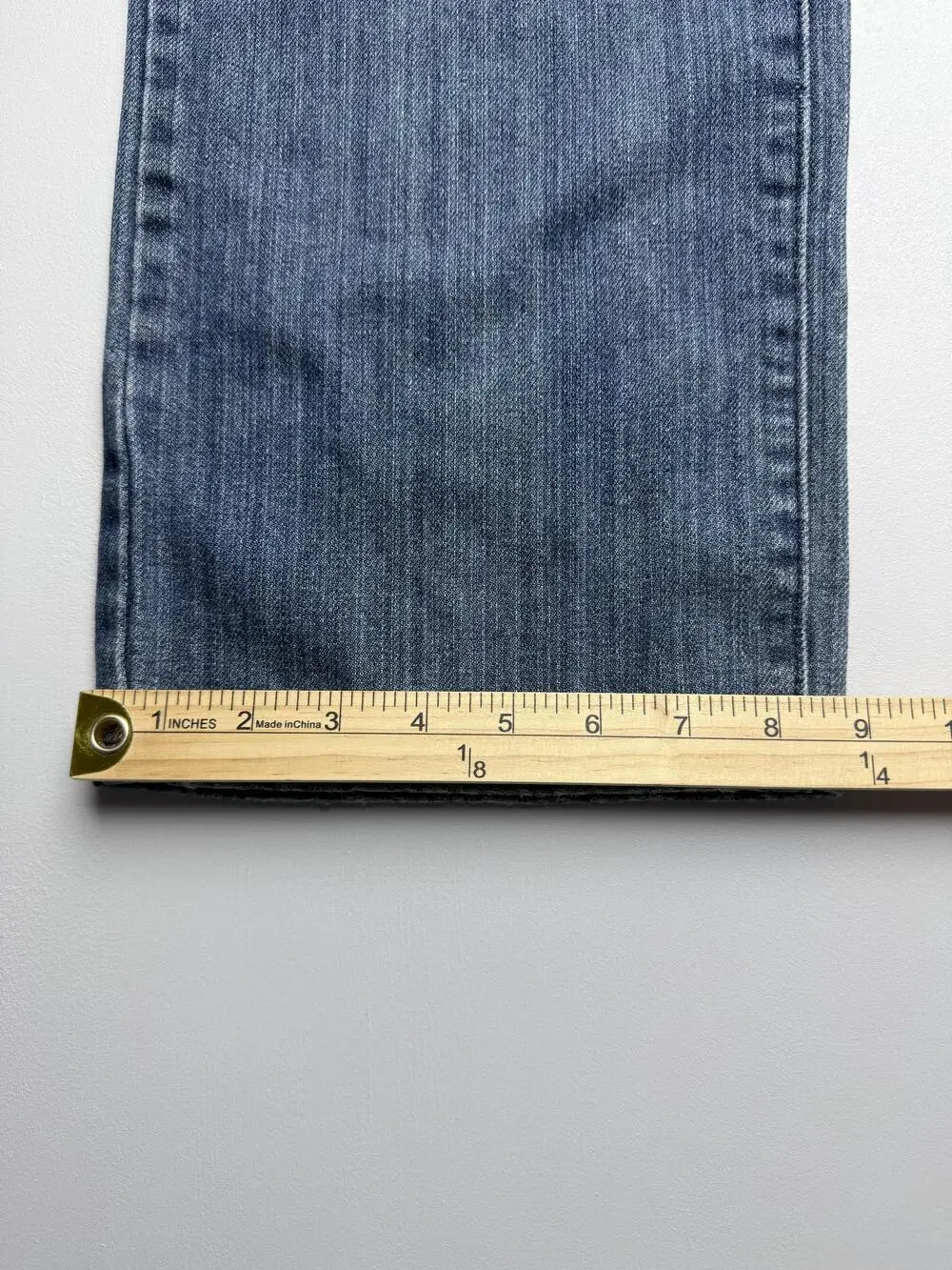 Do Denim Jeans Mens 36x32 Blue Med Wash Denim Relaxed Straight Casual RA-058